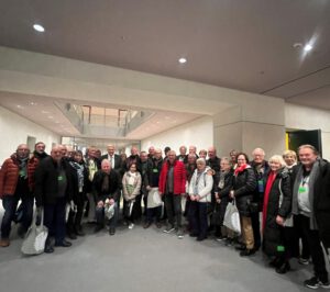 Ein Besuch in das politisch turbulente Berlin – Mitglieder des Werner Sport Clubs 2000 e. V. zu Gast bei Hubert Hüppe in Berlin